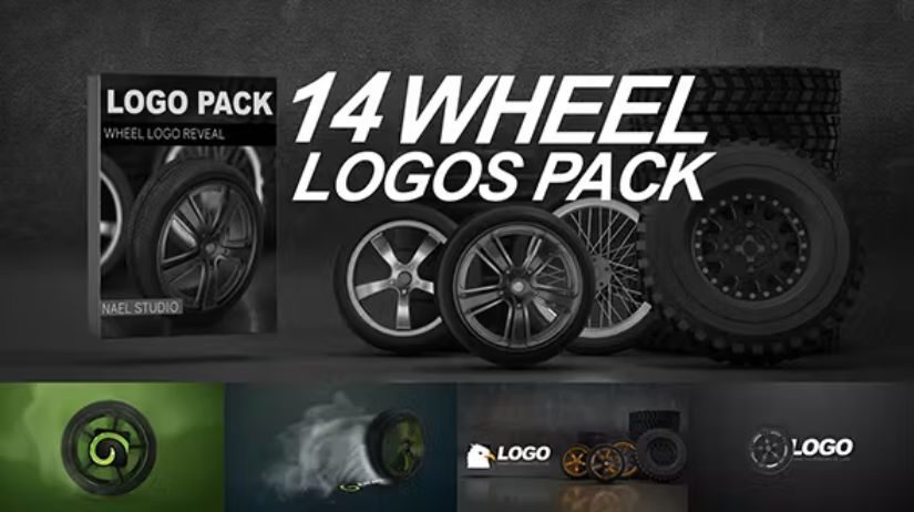 Videohive Wheel Logos Pack INTRO HD