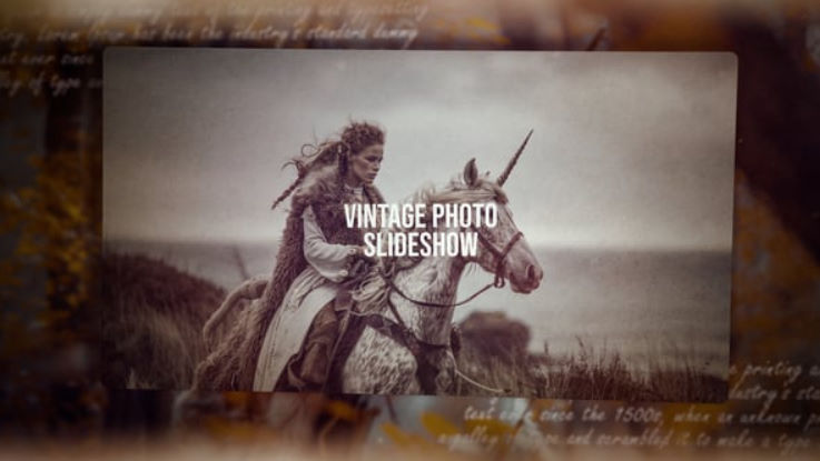 Videohive Photo Slideshow Historical Slideshow Intro Hd