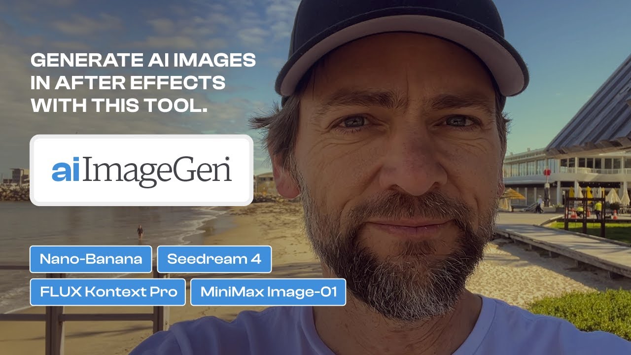 AI images in After Effects? Say g’day to aiImageGen