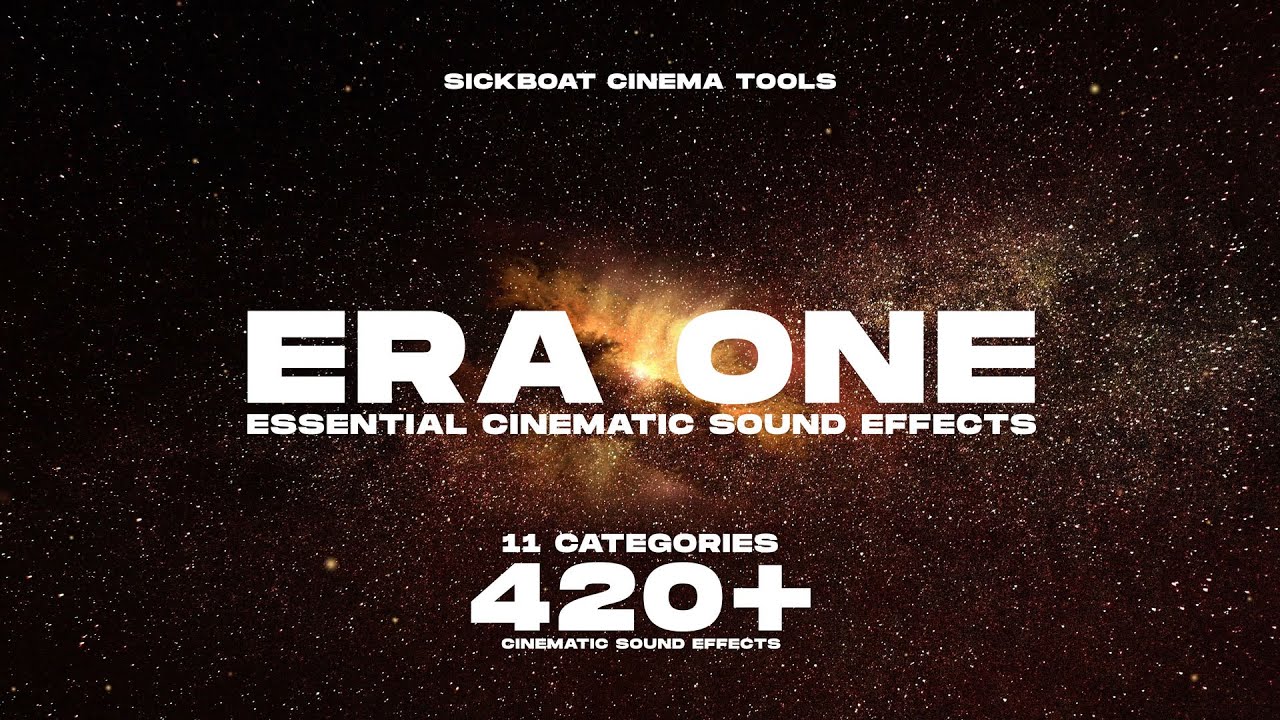 ERA ONE: Essential Cinematic Sound Effects for Films and Videos