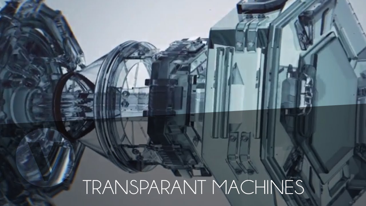 Free Cinema 4D Template #1 - Transparent Machines