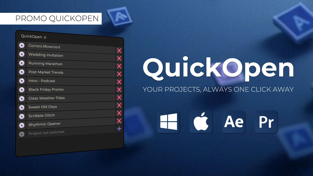 QuickOpen promo