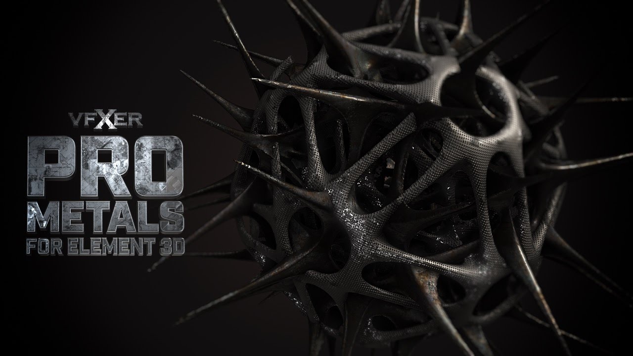 VFXER PRO Metals For Element 3D Trailer