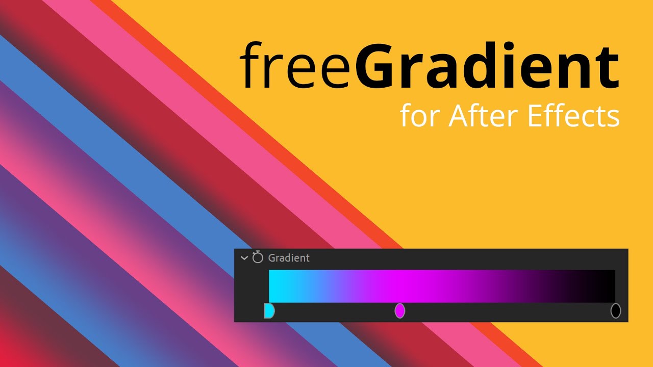 freeGradient. Advanced gradient tool for After Effects