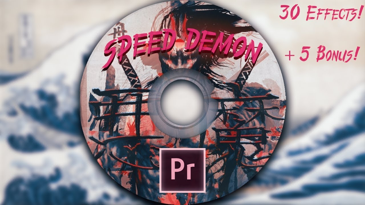 HUGE New Adobe Premiere TRANSITION PACK ! (SPEED DEMON PRESET PACK)