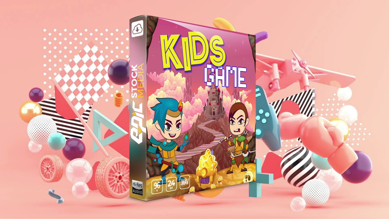 Kids Game  - Cartoon Game Sound Effects Library