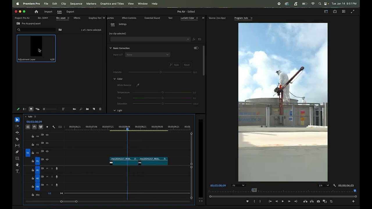 Como importar Preset  Seamless Transitions