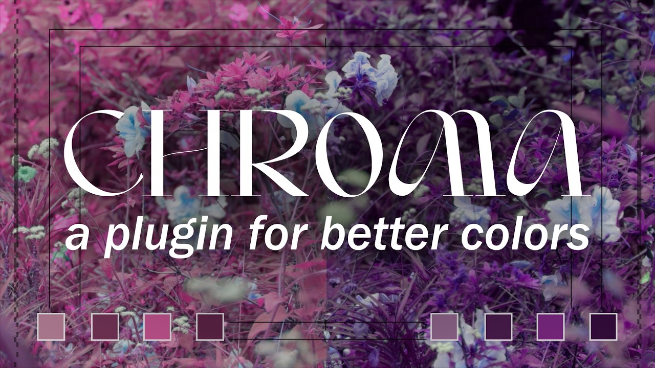 CHR0MA for After Effects and Premiere Pro. Hue/Saturation using color science!