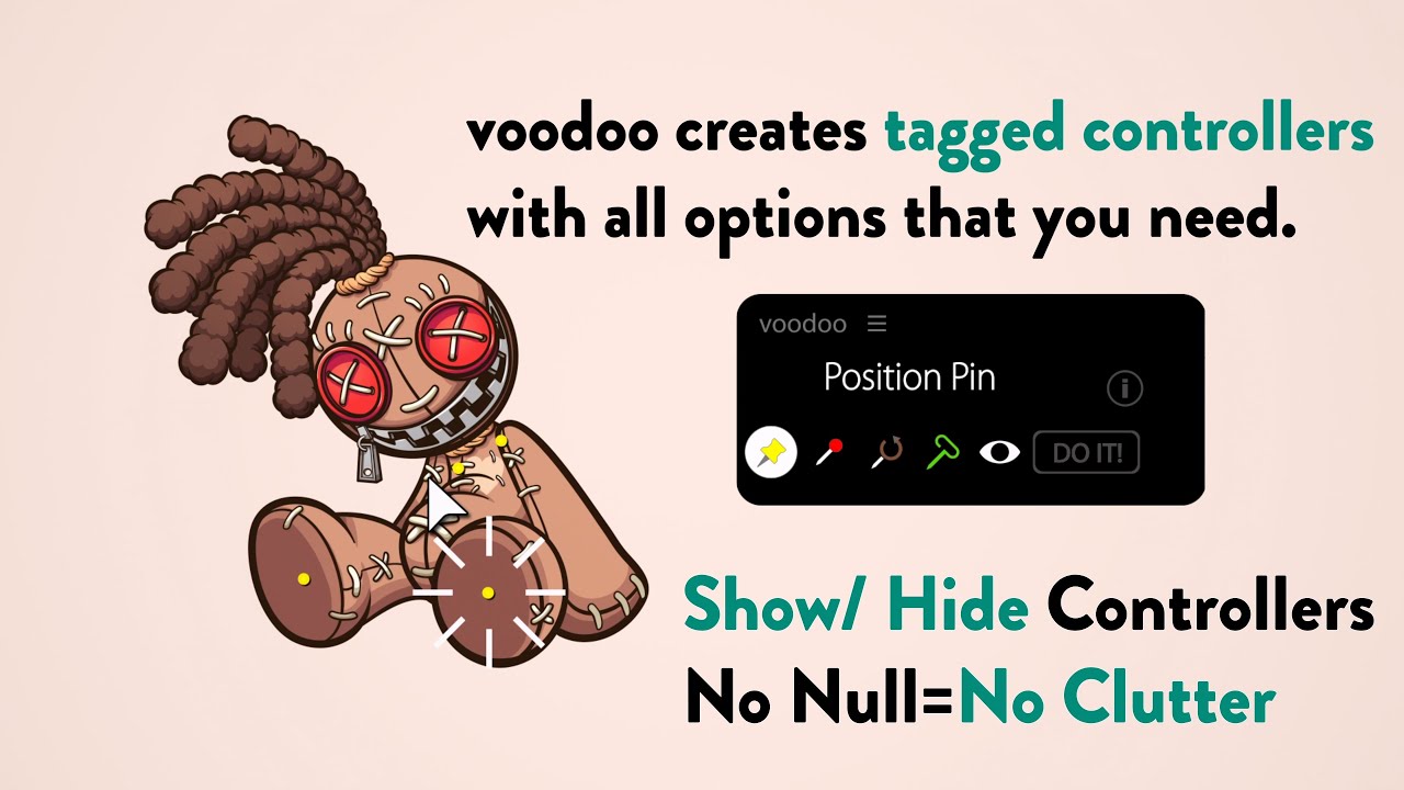 voodoo : Manage Puppet tools in After Effects with ease