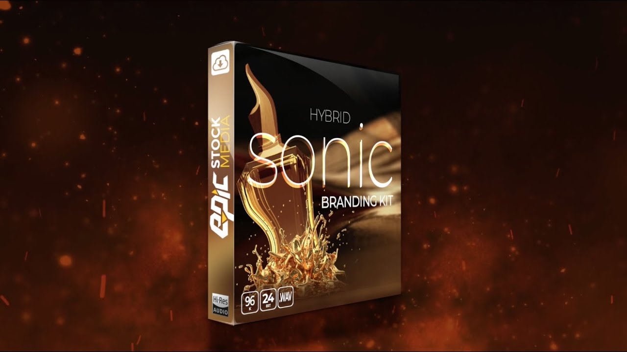 Hybrid Sonic Branding Kit -Sonic Identity & Motion Graphics SFX library