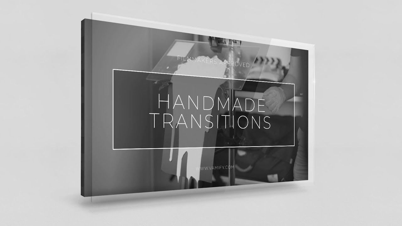 60 Handmade Transitions for Filmmakers | How to use with screen mode