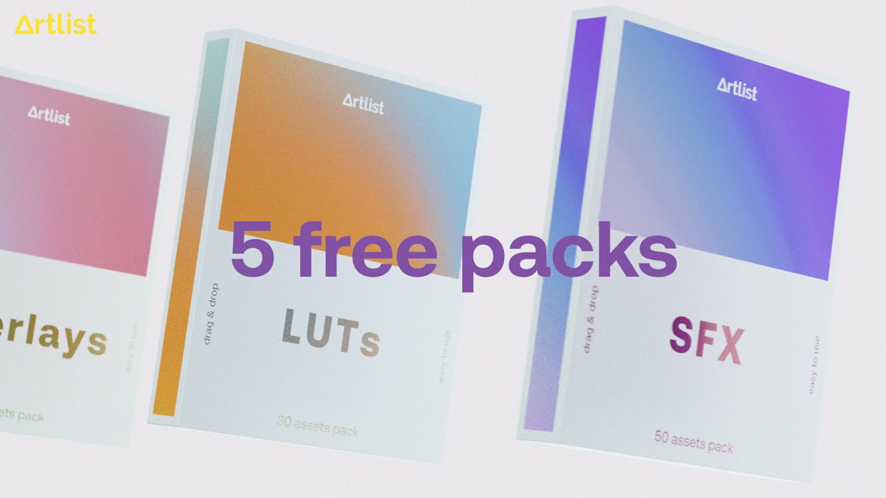 Artlist's Biggest Giveaway EVER | Get 250+ creative assets for FREE