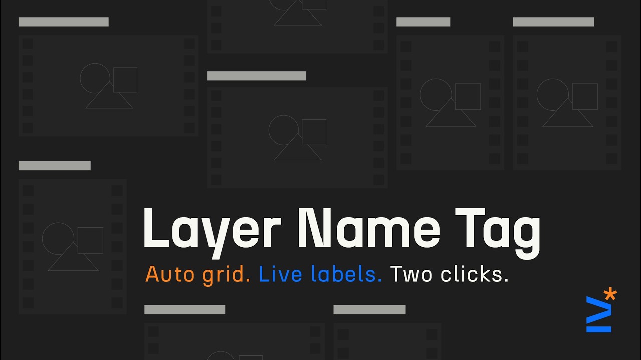 Layer Name Tag for After Effects