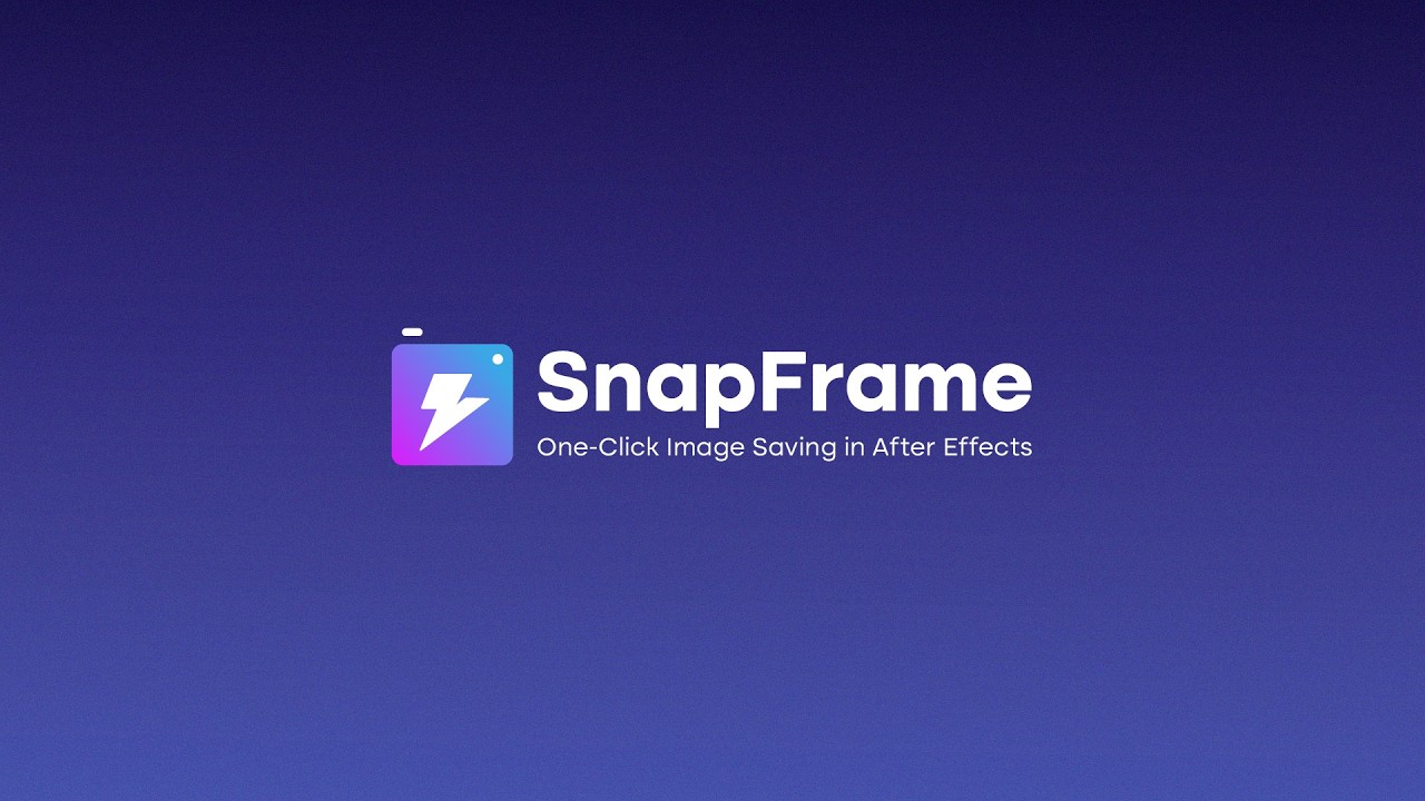 SnapFrame for After Effects