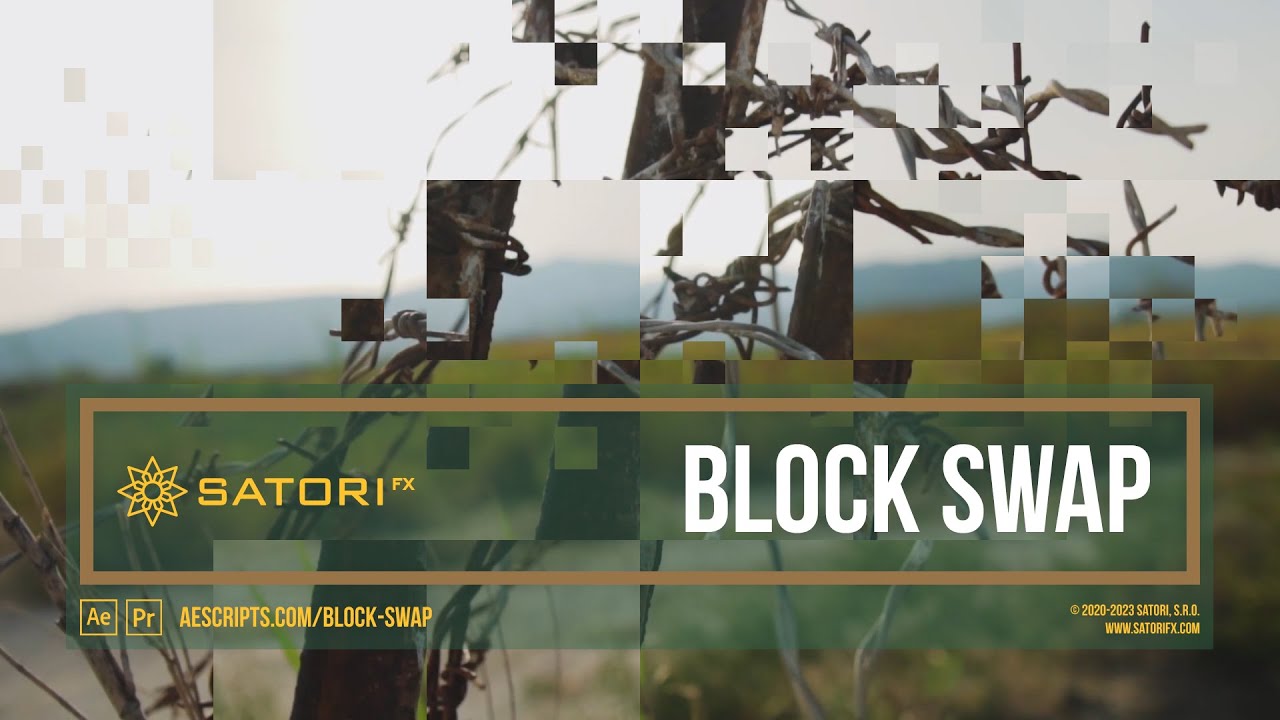 Block Swap for After Effects and Premiere Pro