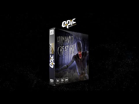 Humanoid Creatures - Sound Effects Library Featuring Monster Sound Effects Sets for Video Games.