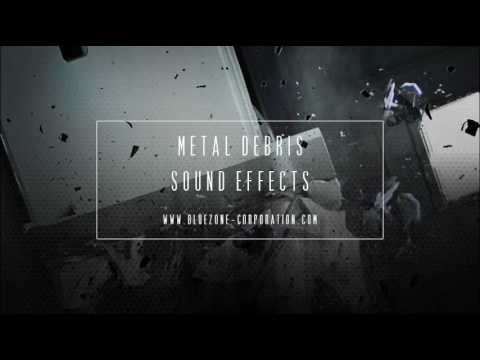 Metal Debris Sound Effects - Metal Debris Falling Sounds - Metal Sound Effects