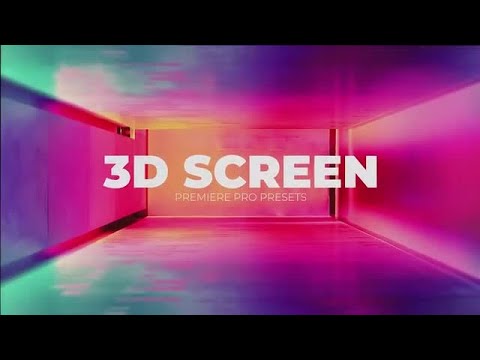 3D Screen Premiere Pro Presets
