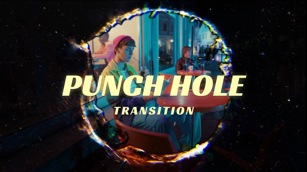 Elevate Your Videos with Punch Hole Transitions!