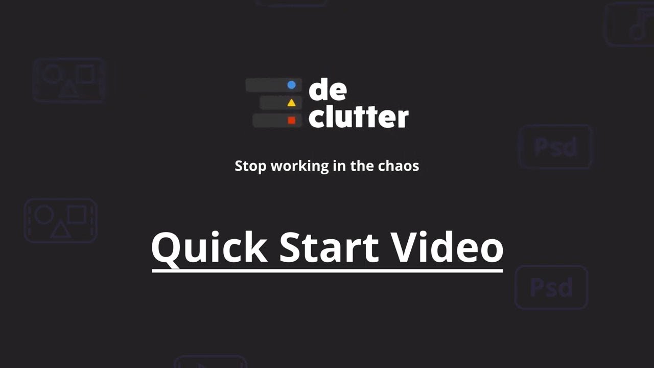 Declutter for After Effects Quick Start