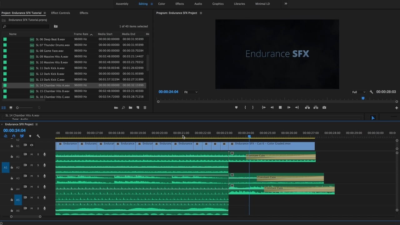 TUTORIAL - Building underscores with Endurance SFX