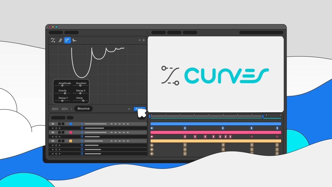 Curves - The Ultimate After Effects Easing Tool | Easing, Distribution, Elastic, Bounce