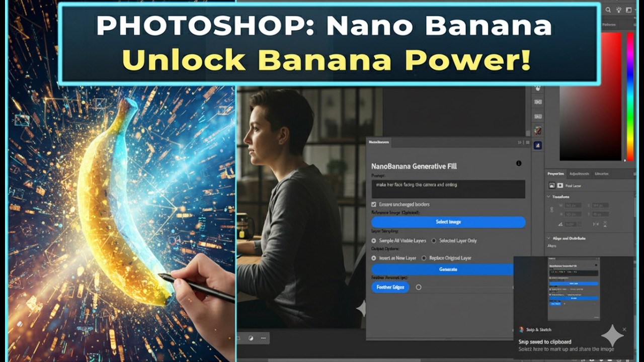 Nano Banana Generative Fill for Photoshop