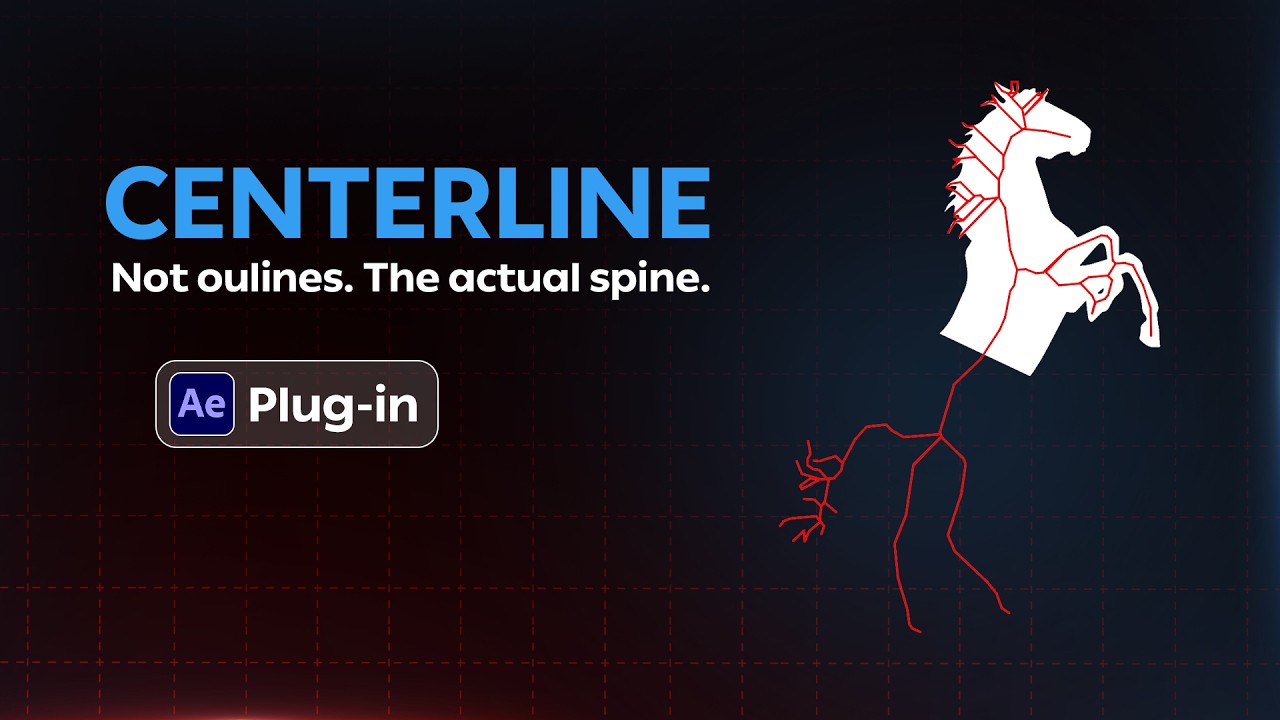 CenterLine for After Effects | Not Outline. Real Actual Spine.