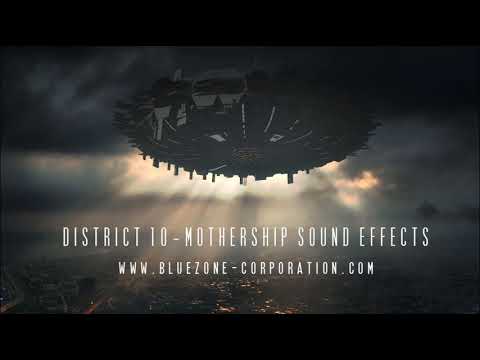 District 10 - Mothership Sound Effects - Spaceship Hovering Sounds - Spaceship Interior Sounds