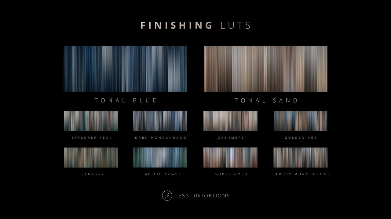 Finishing LUTS™ - Subtle, cinematic color presets for filmmakers