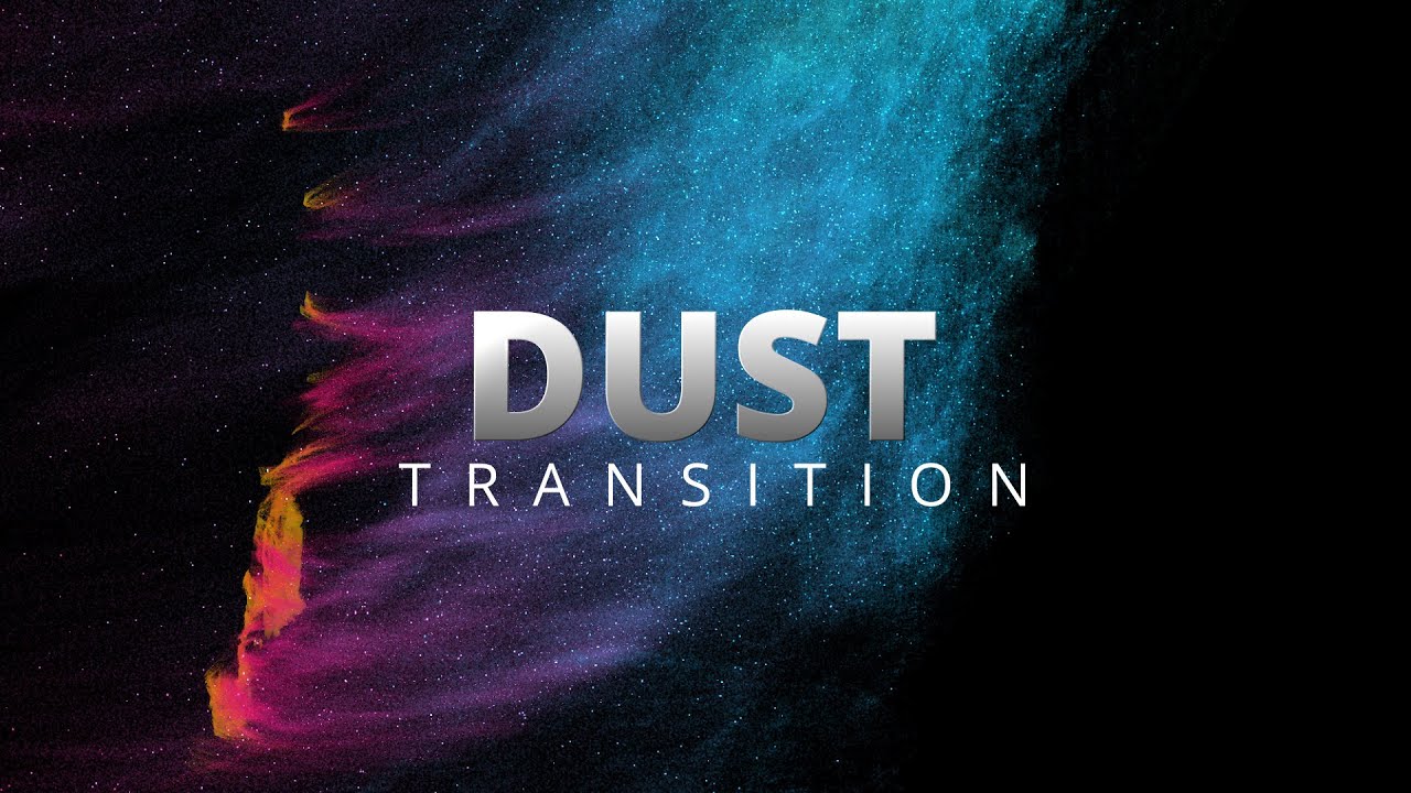 Dust Transition After Effects plugin