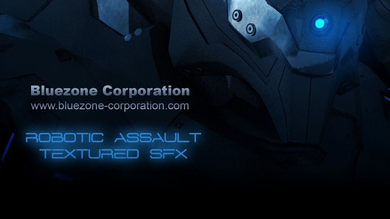 Robotic Assault - Textured SFX - Transformers Sounds - Robot SFX - Video Game Sample Pack