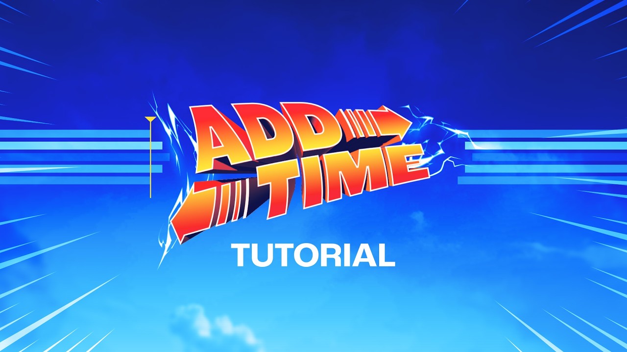 Add Time for After Effects Tutorial