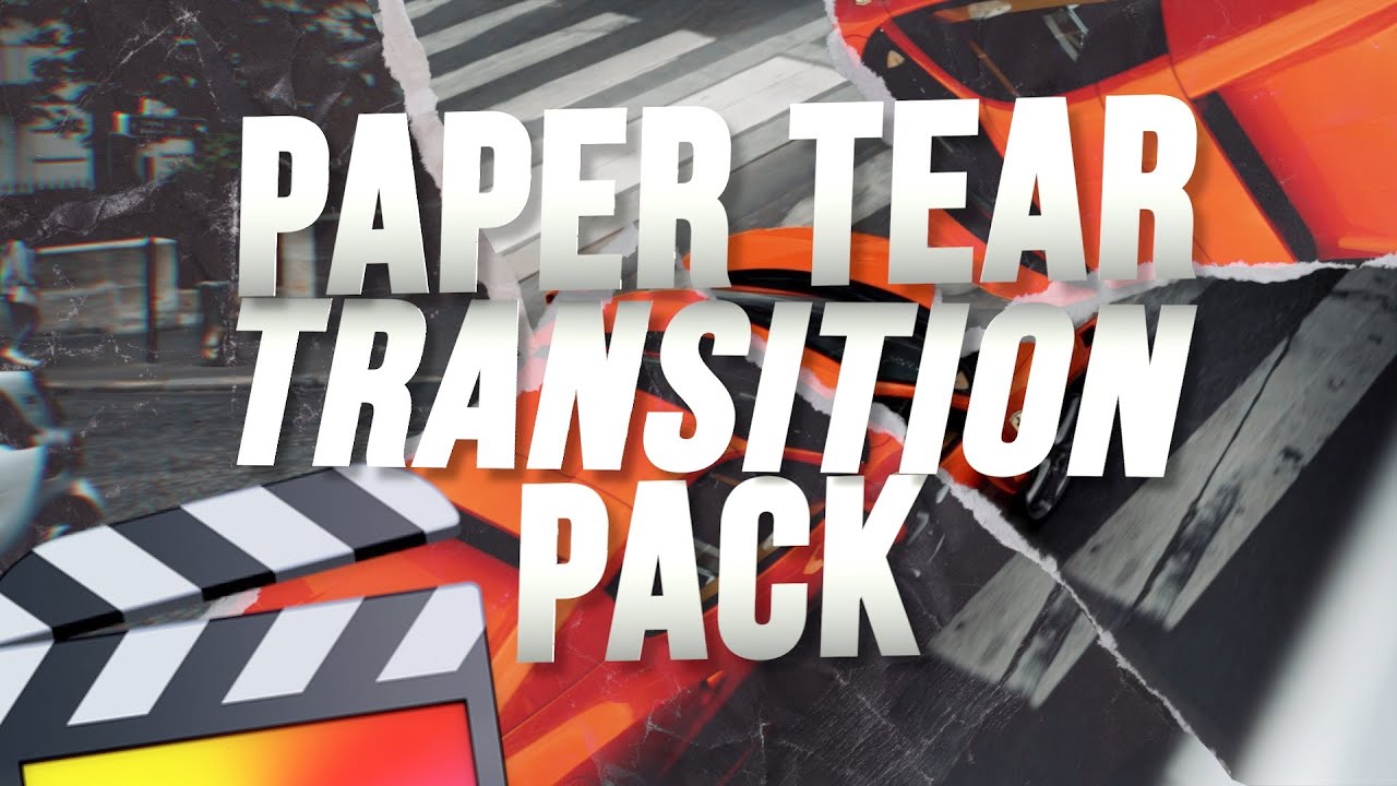 Paper Tear Transitions - Final Cut Pro