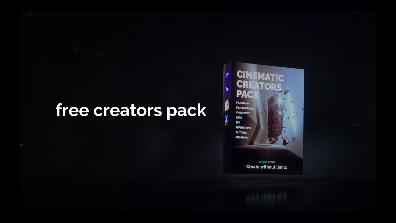 Get your free Creators Pack now | Artlist.io