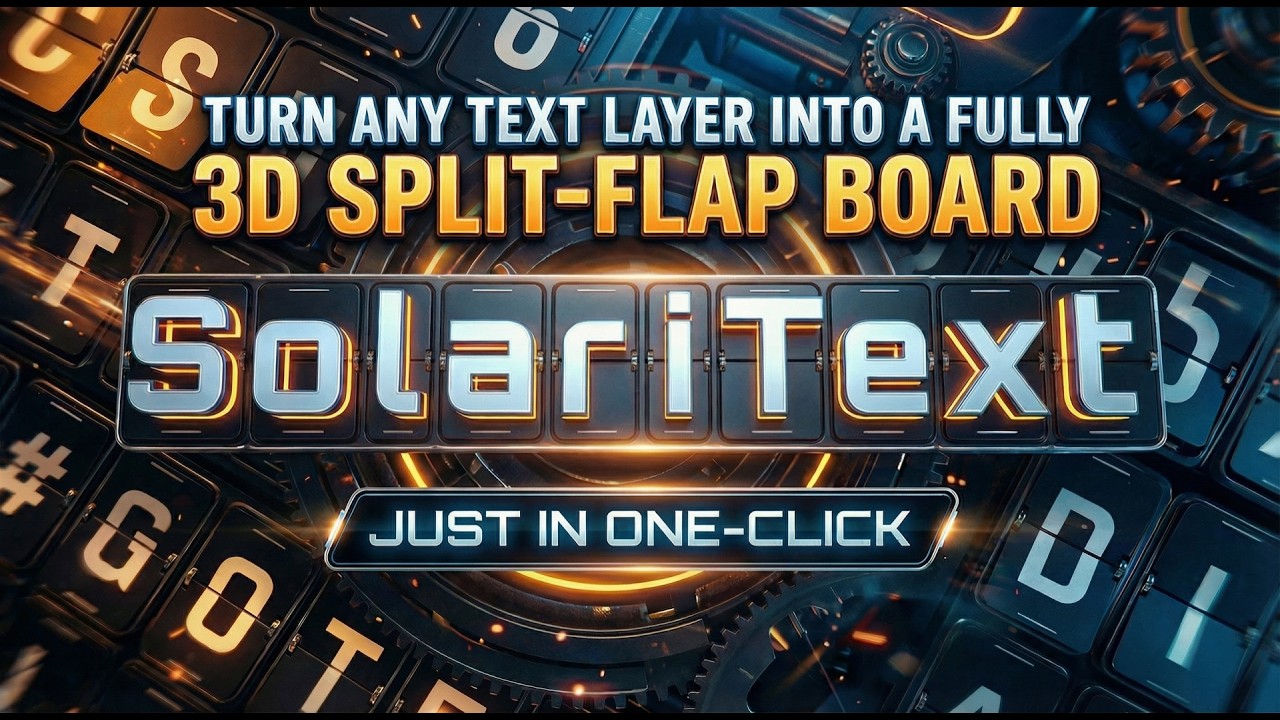 SolariText for After Effects