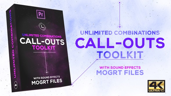 VIDEOHIVE CALL-OUTS TOOL KIT | MOGRT FOR PREMIERE PRO