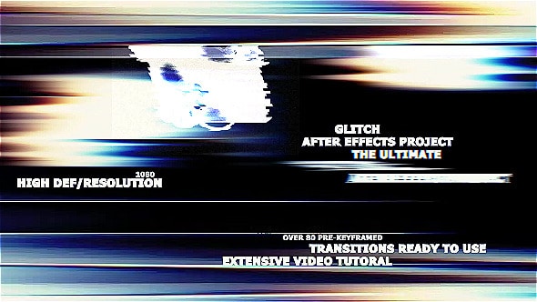 The Ultimate Glitch + 70 Presets Pack – After Effects Presets / Plugins (Videohive)