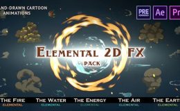 Videohive RTFX Elemental 2D FX Pack