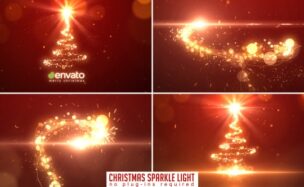 VIDEOHIVE CHRISTMAS SPARKLE LIGHT