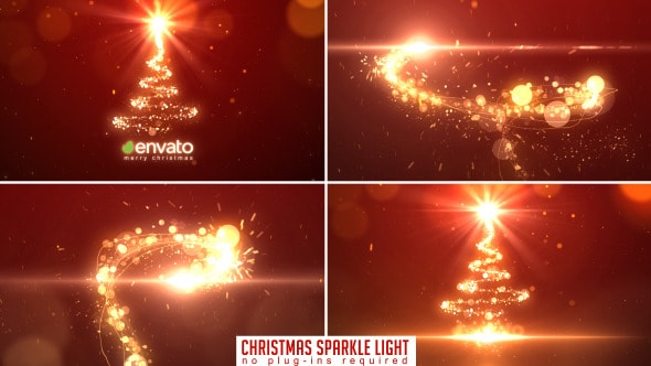VIDEOHIVE CHRISTMAS SPARKLE LIGHT