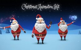SANTA - CHRISTMAS ANIMATION DIY KIT - VIDEOHIVE