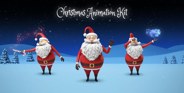 SANTA – CHRISTMAS ANIMATION DIY KIT – VIDEOHIVE