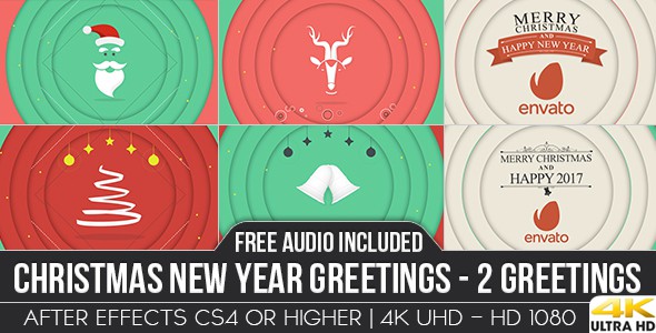 VIDEOHIVE CHRISTMAS NEW YEAR GREETINGS