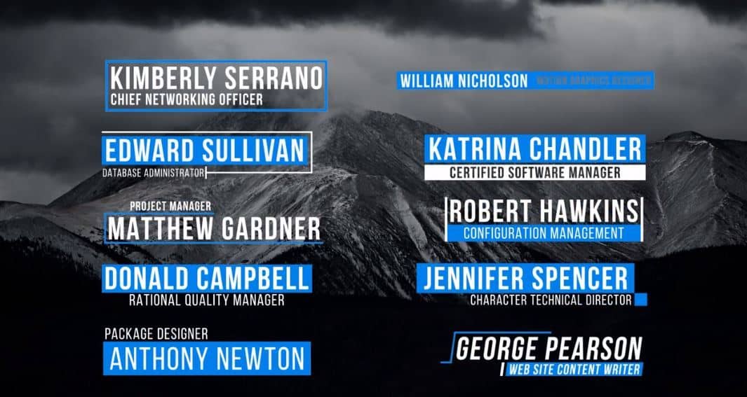 Clean Lower Thirds Motion Array INTRO HD