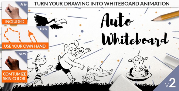 Videohive Auto Whiteboard