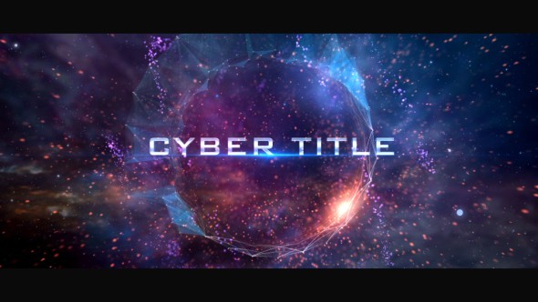 VIDEOHIVE CYBER TITLE OPENER