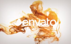 Elegant Gold Particles Logo Reveal Videohive