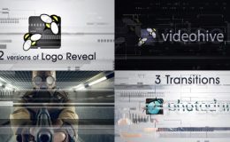 VIDEOHIVE GLITCH LOGO AND TRANSITIONS