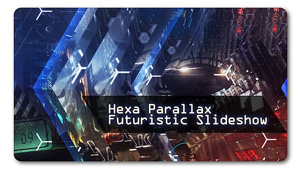 VIDEOHIVE HEXA PARALLAX | FUTURISTIC SLIDESHOW